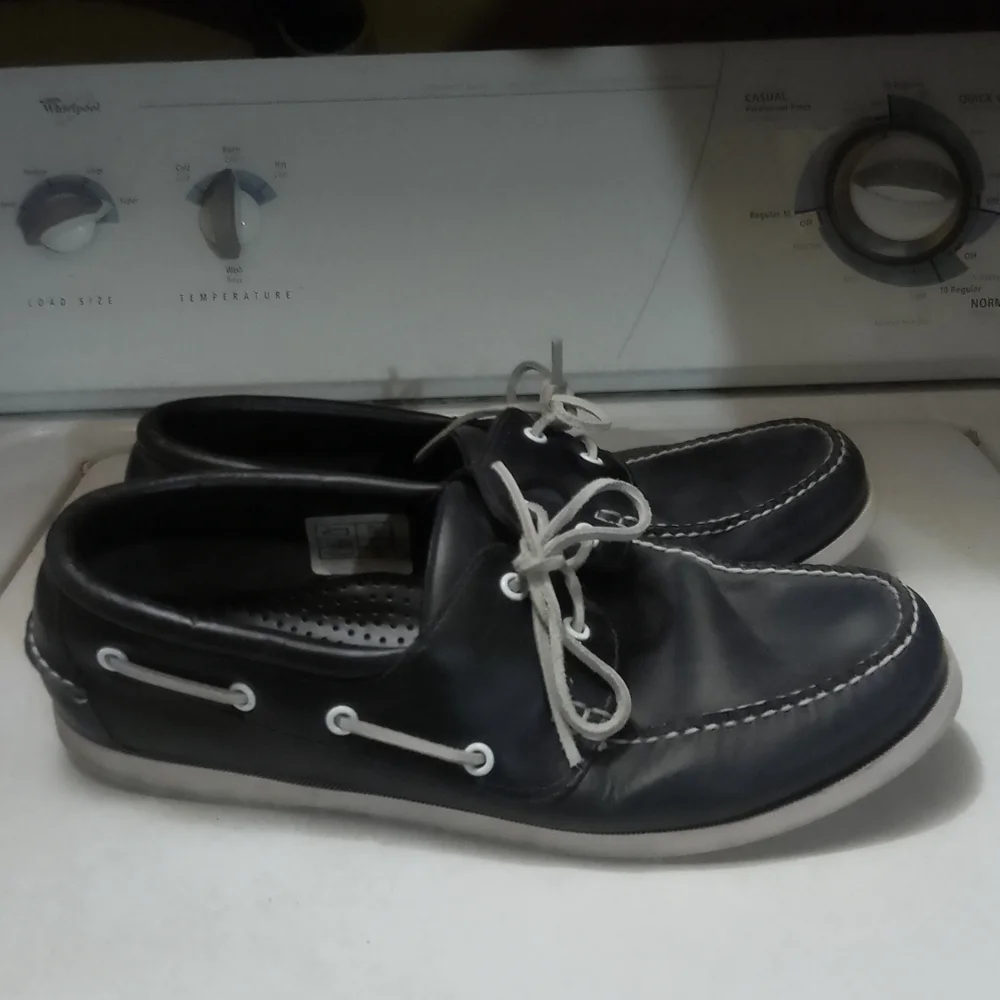 Navy Blue Brooks Brothers ‎ Boat Deck Shoes/ Loafers Size 12 D